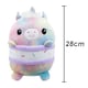 image 6 of Unicorn S'More Soft Toy Animal Food Plush Cuddly Marshmallow 28cm Multi-Coloured