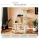 image 5 of Cat Tree Marcel - 141 cm, sisal cat scratching post - Beige