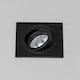 image 4 of BHS Faina 1 Light Adjustable Square Recessed Spotlight | Black | Black | 1