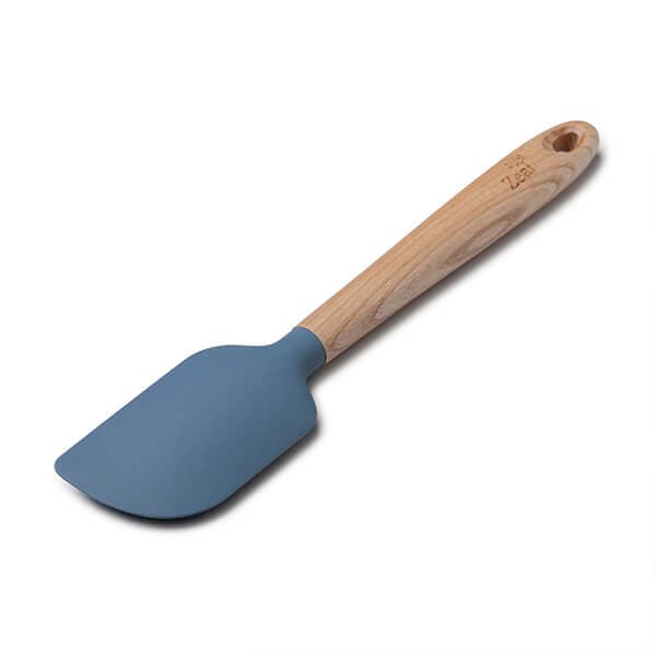 Zeal Large Spatula Spoon with Ash Wood Handle Provence Blue