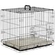 image 1 of PawHut Dog Crate with Two Doors, Tray, Soft Cushion, for Extra Small Dogs