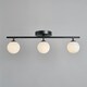 image 3 of BHS Nancy Bathroom Ceiling Spotlight Bar, Black Black | Black