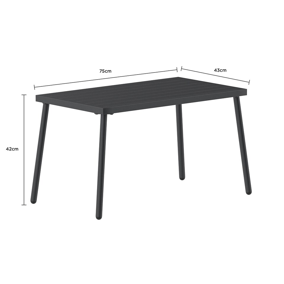 image 1 of Charles Bentley Porto 4 Seater Lounge Set