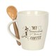 image 5 of Broomstick Runs on Coffee Mug and Spoon