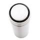 image 2 of XD Collection Stainless Steel 450ml Bottle - Silver - One Size Silver | One Size