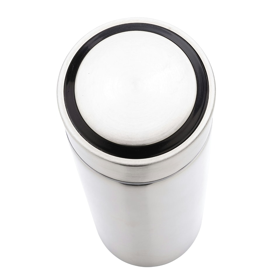 image 1 of XD Collection Stainless Steel 450ml Bottle - Silver - One Size Silver | One Size
