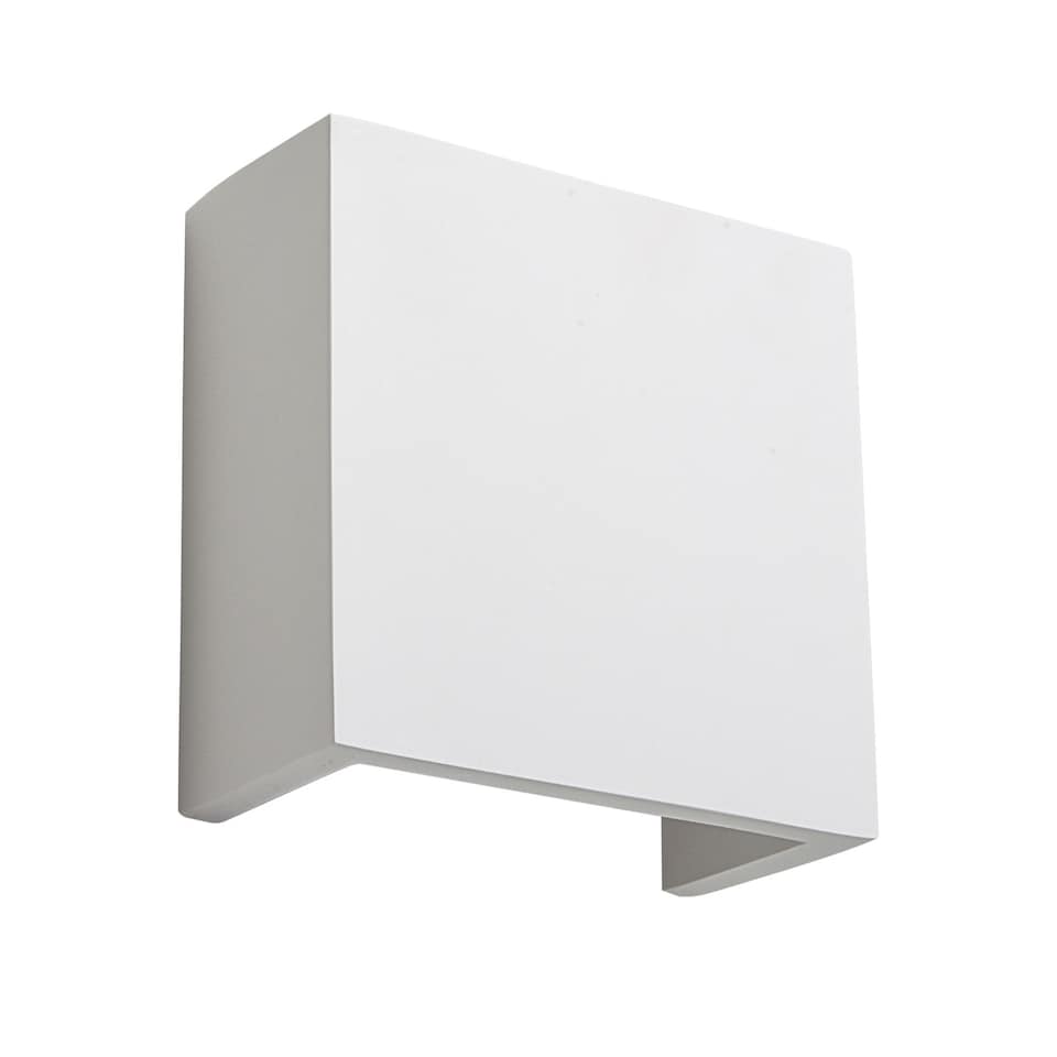 image 1 of Michele - White G9 Plaster Wall Light | White | 1