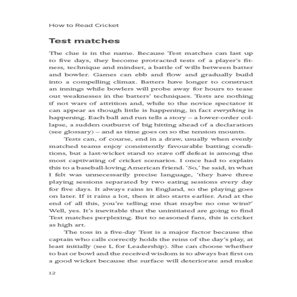 image 1 of Test Match Special - How to Read Cricket Book