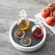 image 2 of Copco Basics Lazy Susan Turntable White 22 cm