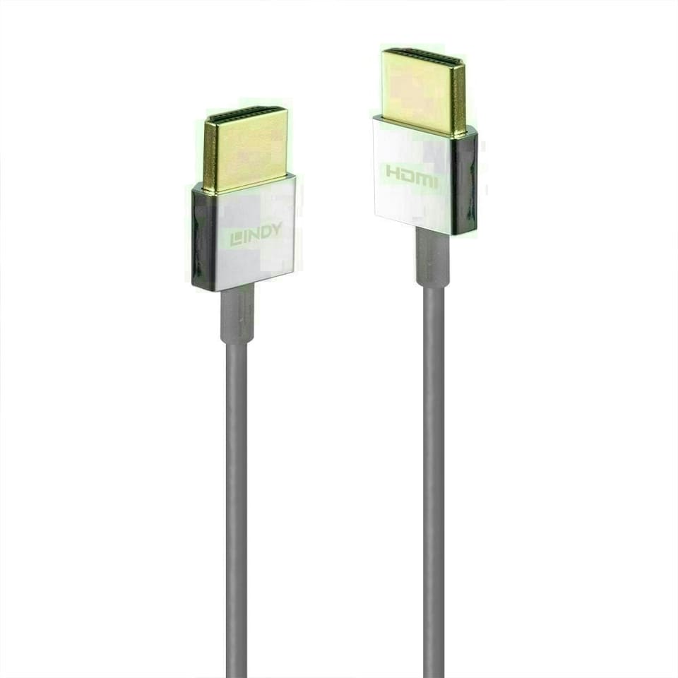 image 1 of Ultra High Speed HDMI Slim Cable 0.5m