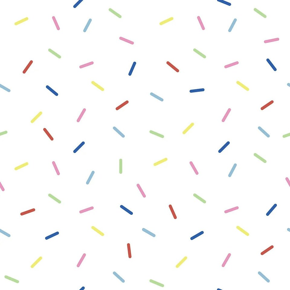 Sample of Icecream Sundae Wallpaper in Multicoloured Brights Multi