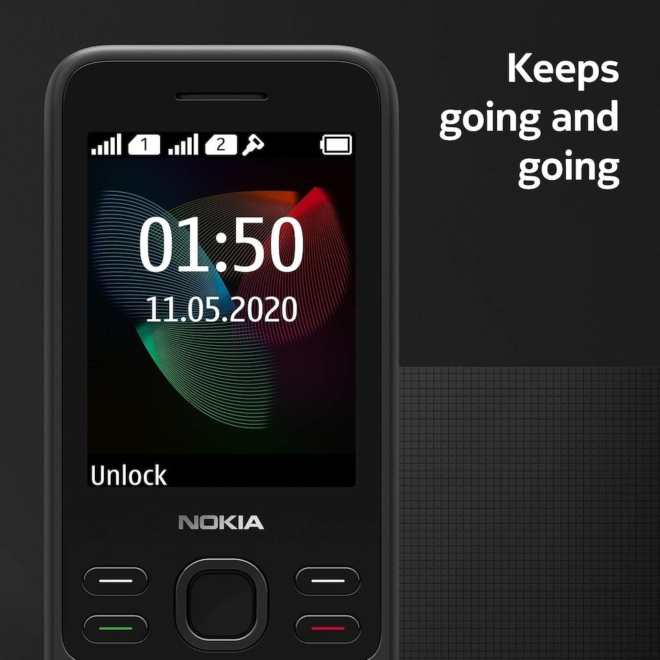 image 1 of Nokia 150 (2020) - Dual SIM 2G Feature Phone, 4MB Storage, Black