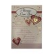 image 5 of I Will Always Love You Hearts Design Open Greeting Card