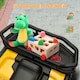 image 4 of AIYAPLAY 12V Kids Electric Ride on ATV, Battery Powered Quad Bike with 4 Suspension Wheels, Forward Reverse Function, Headlights, Music, Storage Basket, for Ages 3-5 Years, Yellow