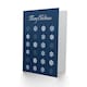 image 2 of Xmas Snowflake Line Design Christmas Card