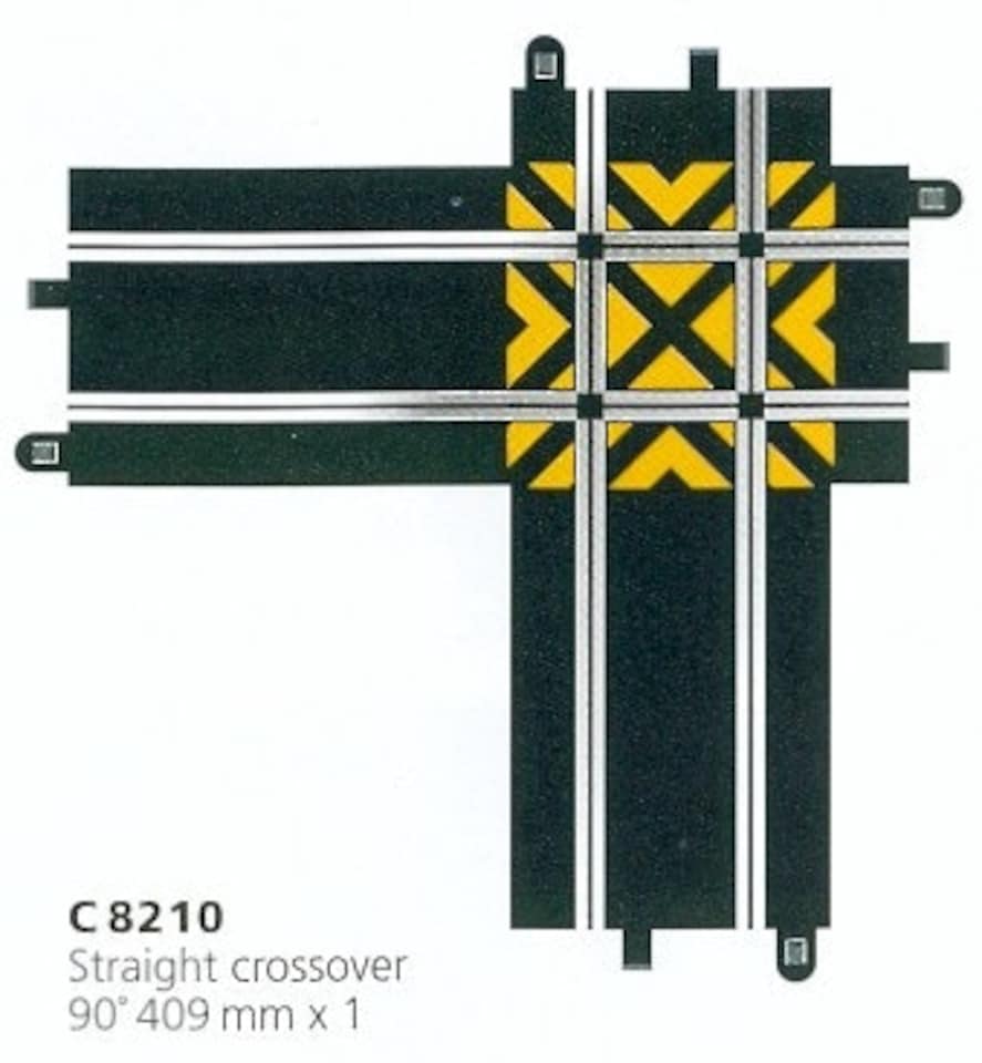 Scalextric Straight 90 Degree Crossroads
