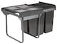 image 3 of Austen & Co. 68L Built-In Hinged Cupboard Kitchen Bin - 3 Compartments