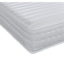 1000 Pocket Sprung Memory Foam Mattress - Micro Quilted Design | White | Single