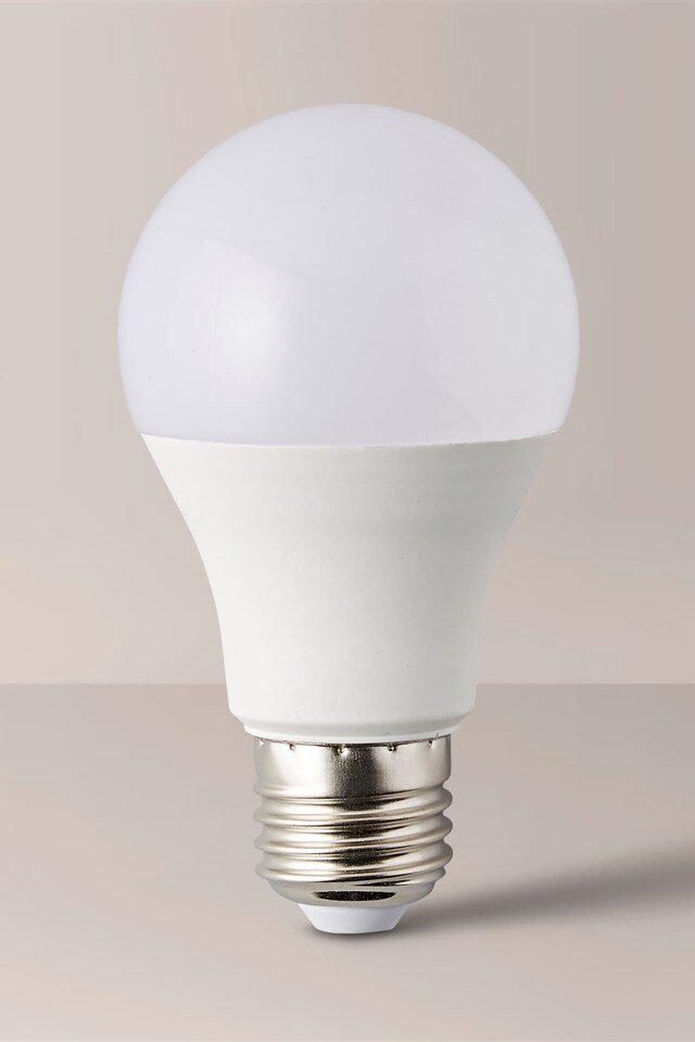 image 1 of ValueLights E27 Pack of 2 6W Standard Warm White LED Bulbs | White | Warm White