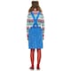 image 3 of Chucky Girls Halloween Costume Set - Blue/Red - 7-9 Years
