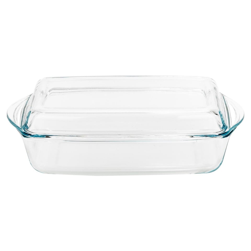 image 1 of 2.75L Pasabahce Rectangle Casserole With Lid