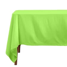 Homescapes Lime Green Tablecloth - 178 x 300 cm | Green