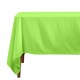 image 1 of Homescapes Lime Green Tablecloth - 178 x 300 cm | Green