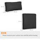image 7 of Outsunny Replacement Cushions for Outdoor Furniture Garden Seat Cushion Pad 
