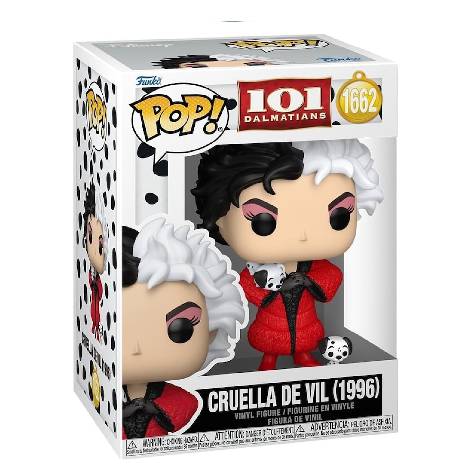 image 1 of Funko Pop Disney 101 Dalmatians Cruella De Vil
