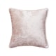 image 1 of BHS Crushed Velvet Cushion, Pink Pink | Blush