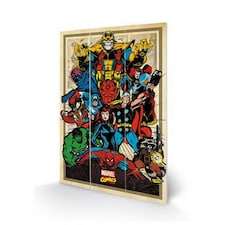 Marvel Comics Wall Art - Multicoloured - One Size