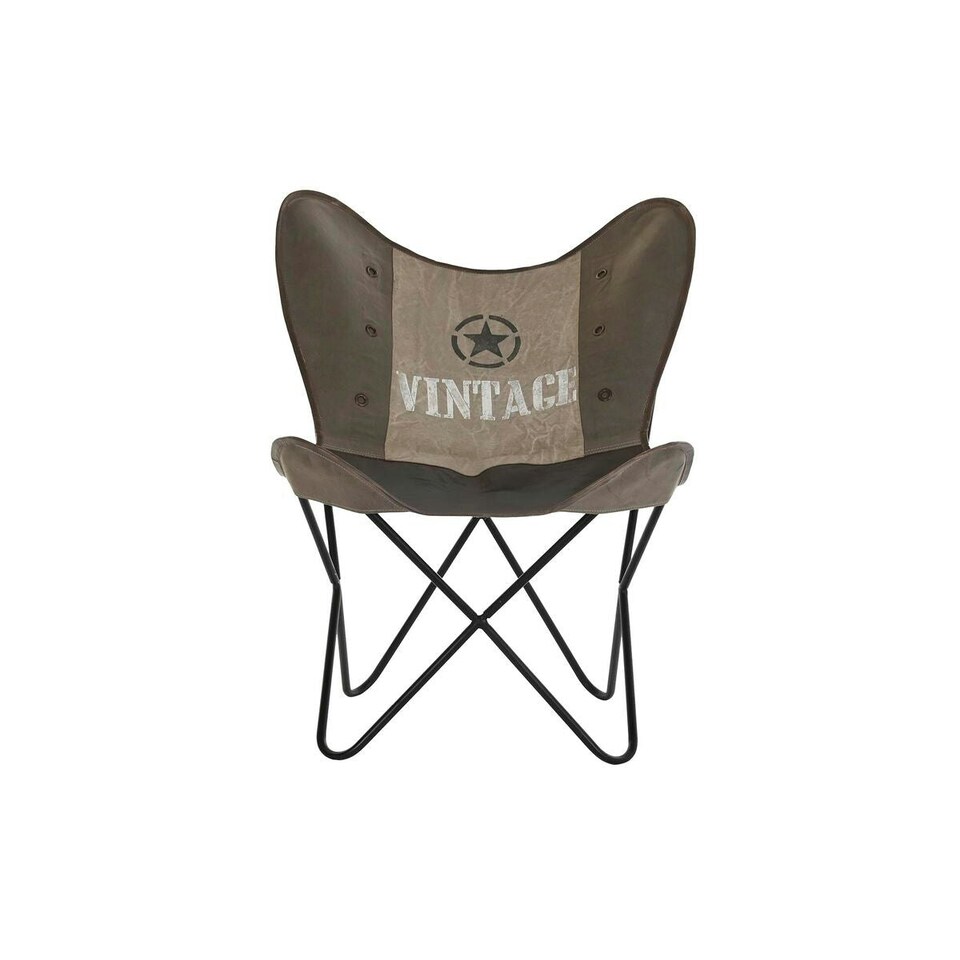 image 1 of Dining Chair DKD Home Decor Brown Black Grey 76 x 76 x 96 cm Brown