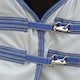 image 2 of Weatherbeeta Comfitec Airflow II Detachable Neck Horse Turnout Rug - Grey/Blue - 5´