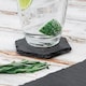 image 5 of Argon Tableware Hexagon Slate Coasters - 9.5 x 8.5cm - Pack of 6