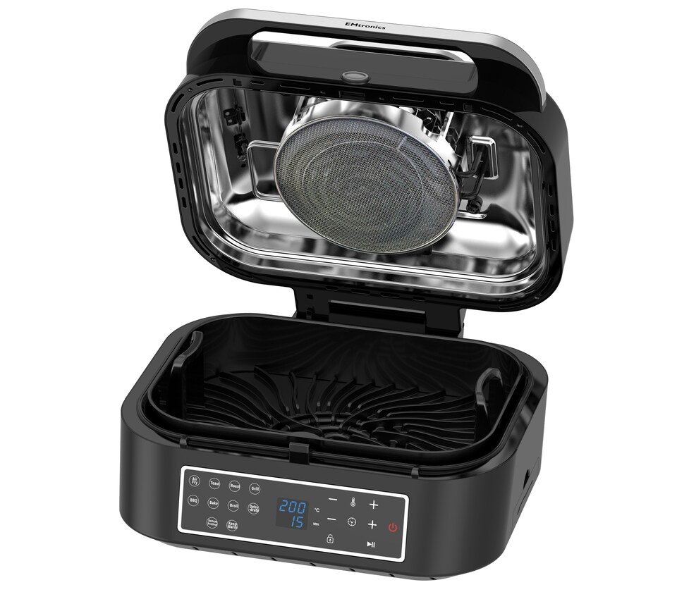image 1 of Emtronics 6.3L Grill and Air Fryer