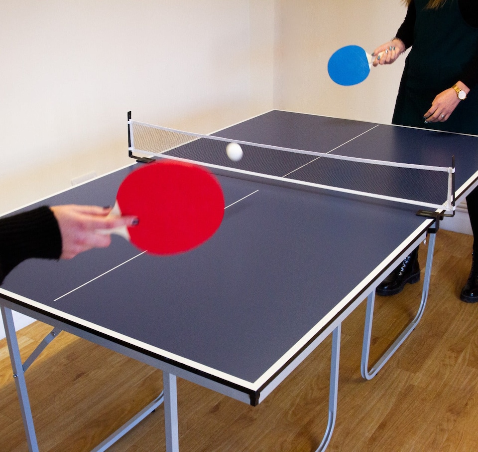 image 1 of Folding Table Tennis Table