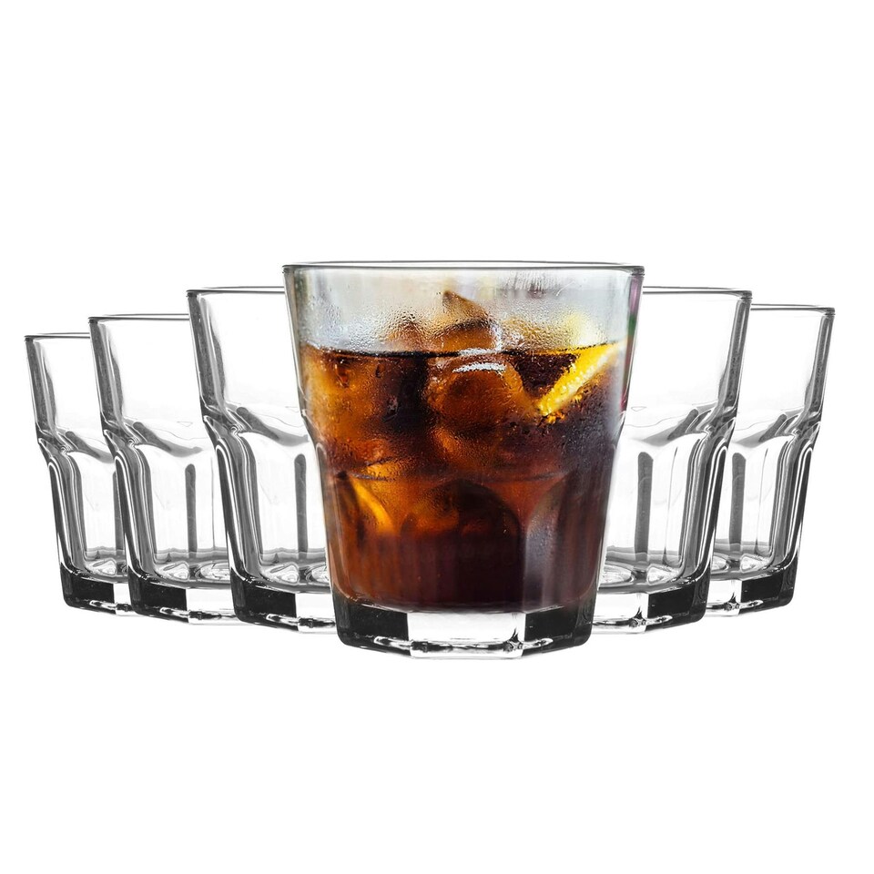 image 1 of LAV Aras Water Glasses - 200ml - Clear - Pack of 6 Clear