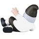 image 2 of Fulham FC Sliding Tackle Garden Gnome - Black/White - One Size