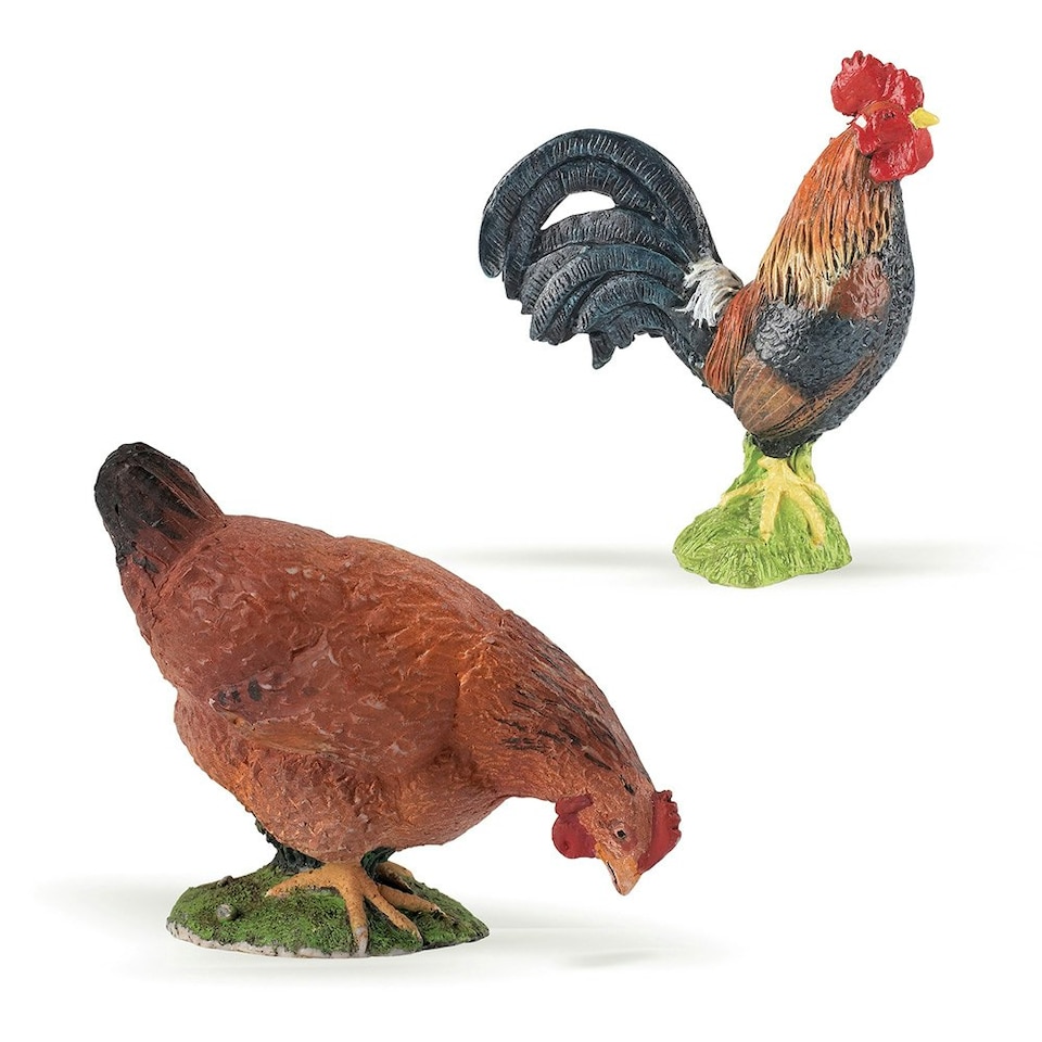 image 1 of PAPO Mini Papo Mini Plus Farm Tube Toy Mini Figure Set