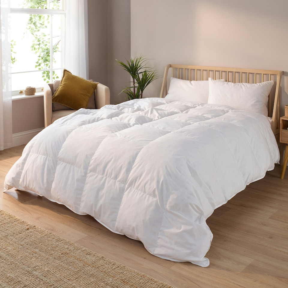 image 1 of Snuggledown Scandinavian Duck Feather And Down Duvet, 10.5 Tog, King White