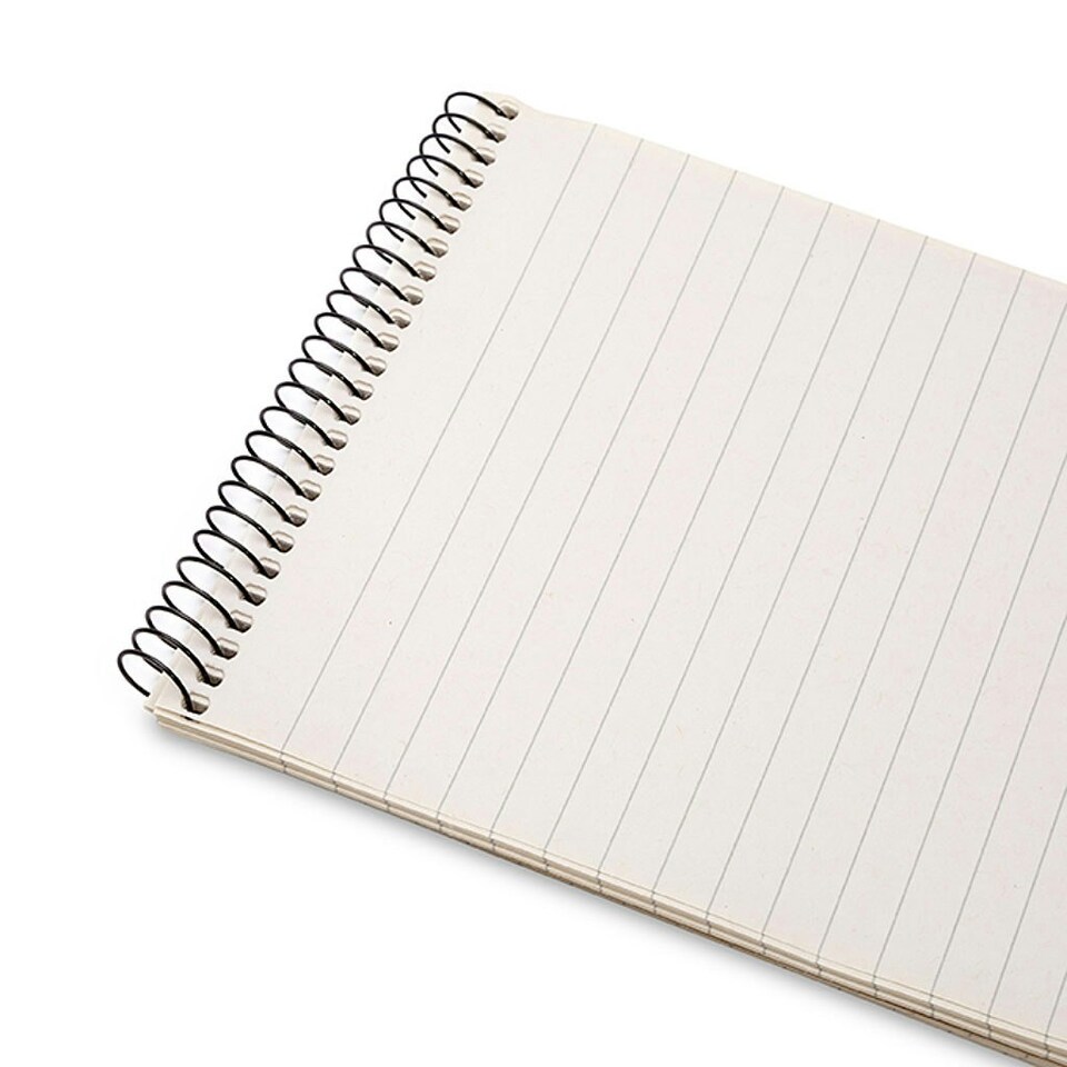 image 1 of Pack of 5 Rhino 200 x 127mm 150 Leaf 8mm Lined Shorthand NotePads