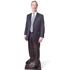 Nigel Farage Lifesize Cardboard Cutout - 181cm