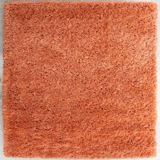 KUKOON Terracotta Deep Pile Shaggy Living Room Area Rug 200cm x 290cm