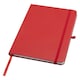 image 1 of Teak Hard Cover Recycled A5 Notebook - Red - One Size