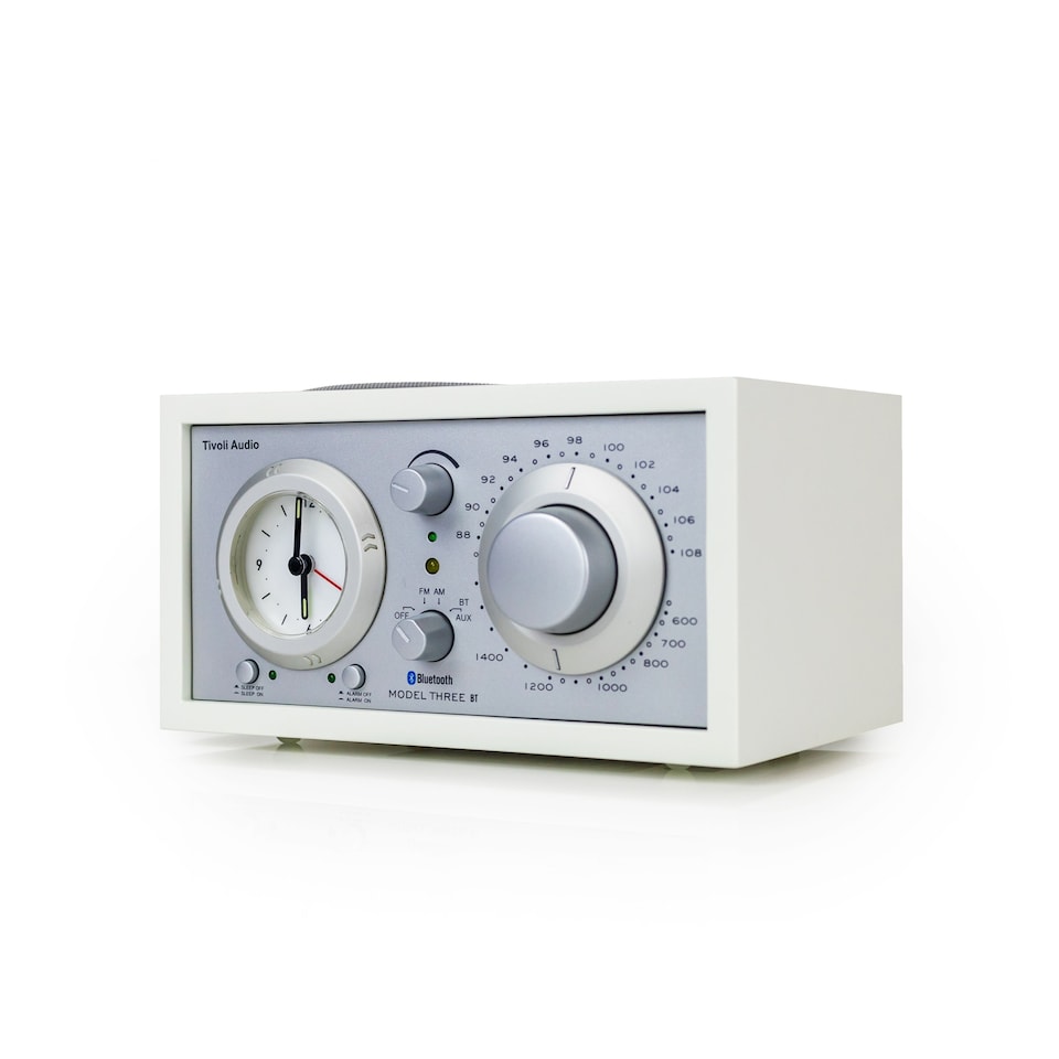 image 1 of Tivoli Audio - Model Three BT with USB-C - White/Silver