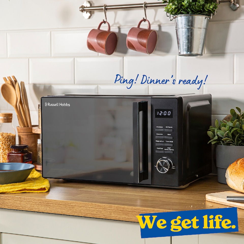 image 1 of Russell Hobbs RHM2366B 23L Digital Combination Microwave in Black