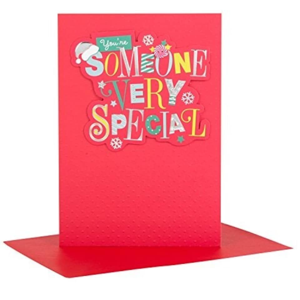 image 1 of Hallmark Christmas Card To Someone Special 'Hope It's Fantastic'