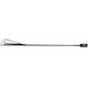 image 1 of Shires Leather Horse Show Whip - Black - 24in
