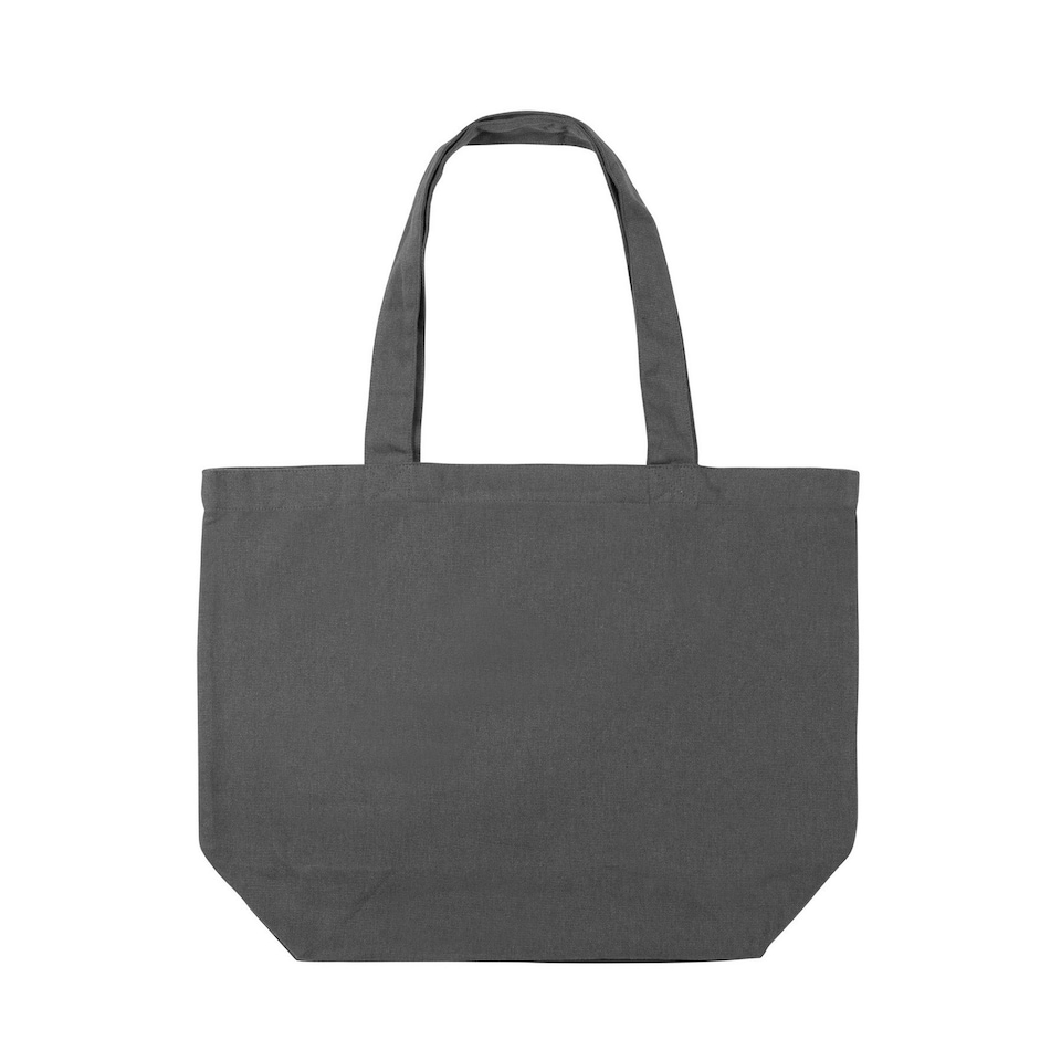 image 1 of XD Collection Recycled Canvas Undyed Tote Bag - Anthracite - One Size Grey