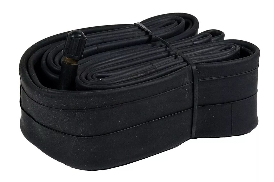 image 1 of AWE Butyl Rubber 29 Inch Bike Inner Tube 500%* Extra Ride Time 29 x 1.75-2.125 Schrader Valve